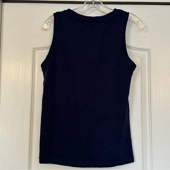 Vineyard Vines Navy Blue Tank Top Size Small - Picture 2 of 4